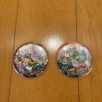 죠죠의 기묘한 모험 아라키 히로히코 원화전 가나자와 캔뱃지 세트