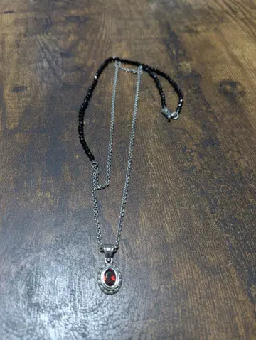 SAINTS 레이어 목걸이