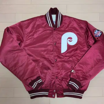 STARTER 90's USA제 필리스 새틴 바시티 자켓 구택