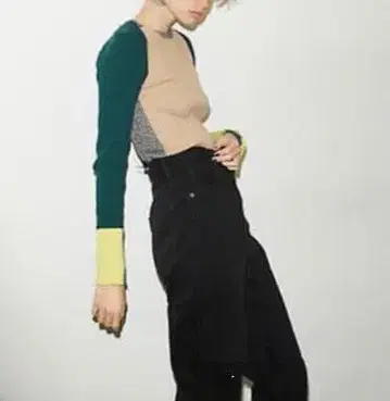 nagonstans 절개 리브 니트 36