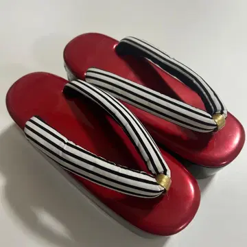 초통굽 조리 스트라이프 하나오 마이코 게이샤 기모노스키 구락부 462