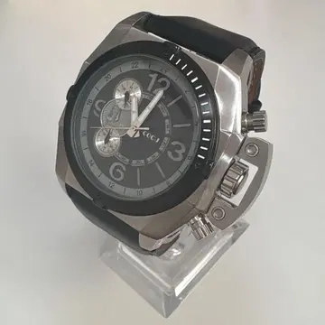 [ 배터리 방전 ] COGU 가죽 벨트 손목시계