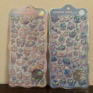 모자 꽁지 드롭 씰 츄루키라 소라 고양이 완완