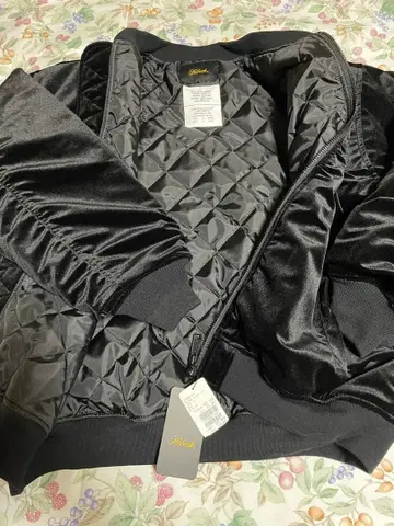 Hibeck 벨로아 플라이트 자켓