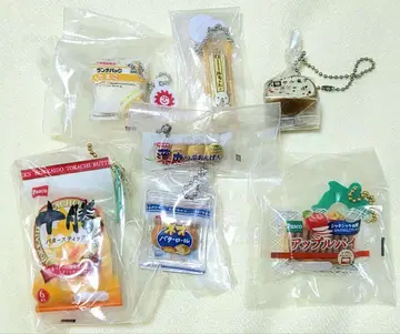 빵 계열 미니어처 가챠 7개 세트