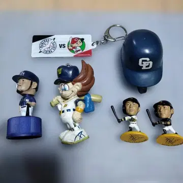 야구 피규어 외 세트 6점