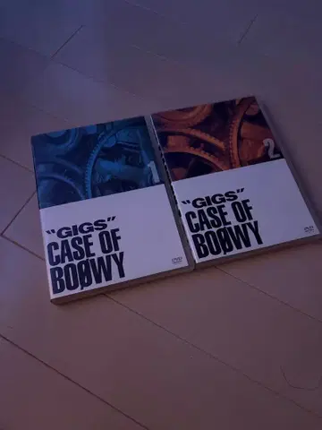 GIGS CASE OF BOWY DVD 1 & 2