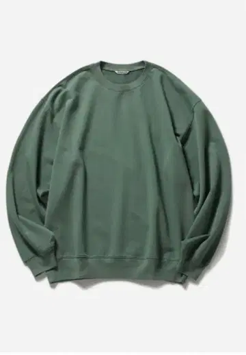 auralee SUPER HIGH GAUZE SWEAT PULLOVER