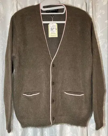 PHERROW'S 모헤어 가디건 24W-PMSC2 L 브라운