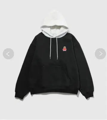 DOMDOM REDCAPGIRL 후드티 블랙 도무도무