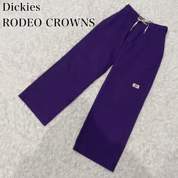 Dickies x RODEO CROWNS 이지 팬츠 보라색 M 사이즈