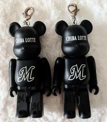 [ 미사용품 ] 치바 롯데 베어브릭 20주년 기념 2개 (단품도 가능)