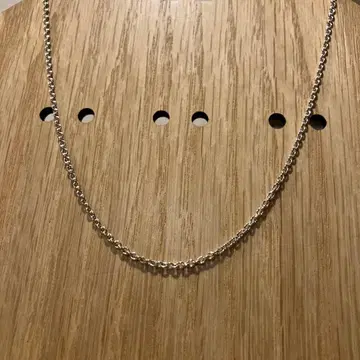 판도라 SV925 실버 체인 목걸이 약 44cm