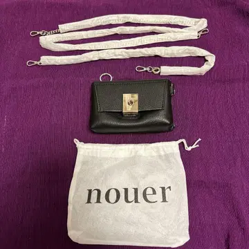nouer 블랙 숄더백 미사용 새상품