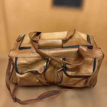 브라운 가죽 더플백 플라이 FRYE 여행 보스턴백