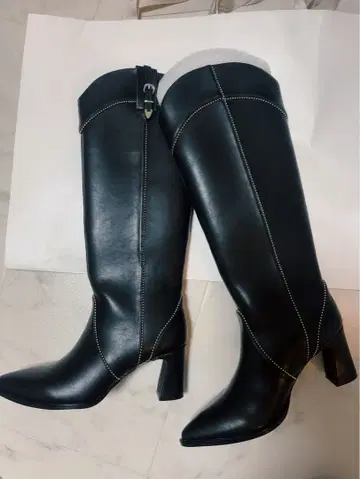 rienda 웨스턴 롱 부츠 블랙 L 사이즈