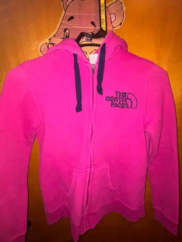 THE NORTH FACE 핑크 집업 후드티