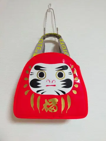 달마 얼굴 디자인 숄더백 ROOTOTE