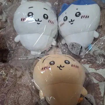 치이카와 (먼작귀) 하치와레 토끼 봉제 인형 3종 세트