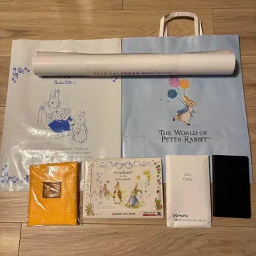 피터래빗 2026년 벽걸이 탁상 달력, 다이어리, 에코백