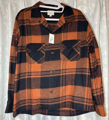 PHERROW'S 오픈 카라 셔츠 23W-PWS1 L 레드 체크