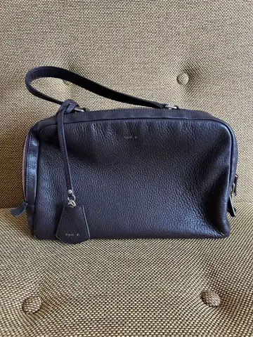 아네스베 원핸들 가죽백 브라운