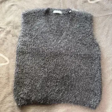 미사용 새상품 몰 페더 니트 베스트
