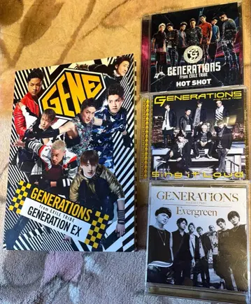 GENERATIONS 앨범 3장 & DVD 세트