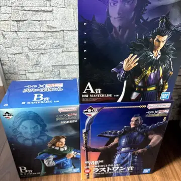 제일복권 킹덤 피규어 묶음 판매 오키 칸키 토우 오우센