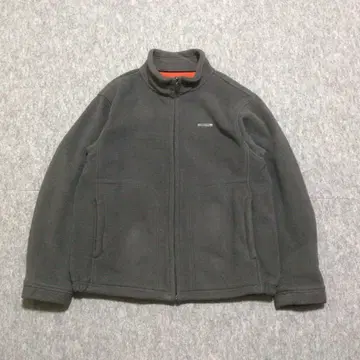 FIRST DOWN 플리스 자켓 집업 그레이 아웃도어