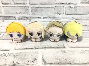 W626 도쿄 리벤저스 봉제 인형 마스코트 4점 모치코로링