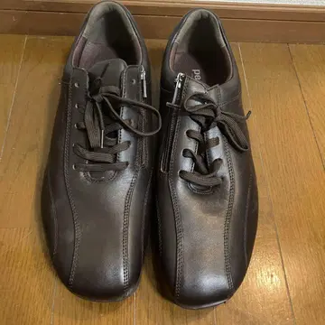 페달레 브라운 스니커즈 지퍼 포함