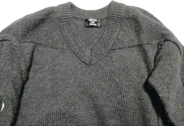 CABANE de ZUCCa V넥 니트 울 스웨터