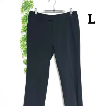 23구 L 블랙 슬랙스 팬츠 스트레이트 팬츠 온워드 카시야마