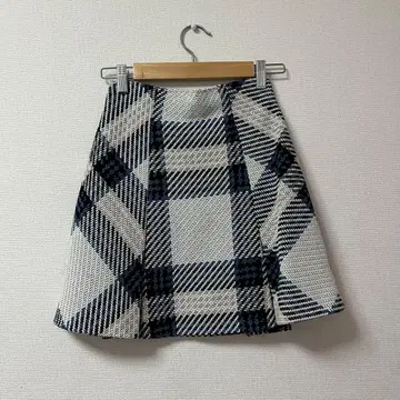 로빙 체크 미니 스커트 snidel