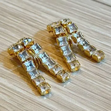 [깨끗함] MONET 골드 스톤 귀찌