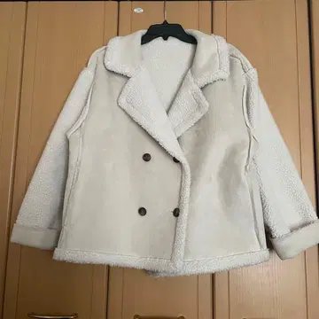 무스탕 보아 코트 자켓 아우터 여성용