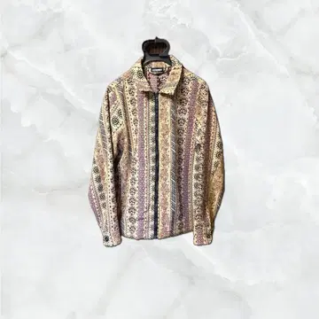 PLEASURES 올 패턴 셔츠 자켓 페이즐리 민족 패턴 MEDIUM