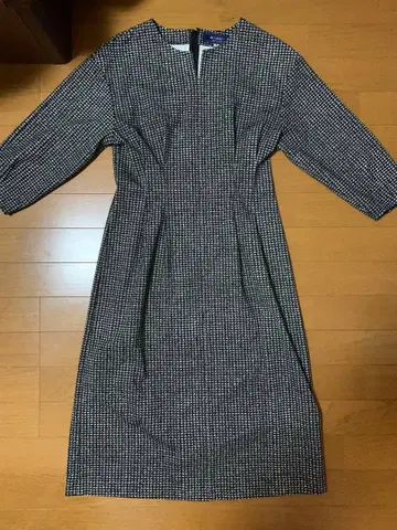 M'S GRACY 체크 무늬 원피스 38