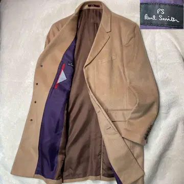 Paul Smith 폴스미스 캐시미어 100 베이지 더블 체스터