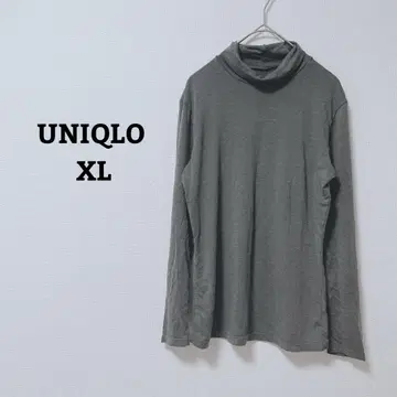 유니클로 히트텍 티셔츠 터틀넥 심플 이너 XL