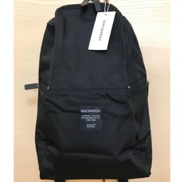 초레어! 새상품! marimekko 백팩 백팩 심플 BLACK