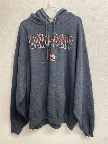 LINN-MAR 후드티 2XL 그레이 JERZEES