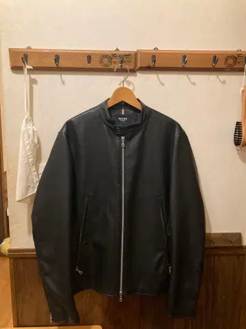 새상품급 BEAMS HEART 싱글 라이더 자켓 XL