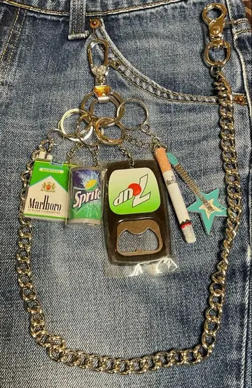 연시 특가 vintage 아메카지 지갑 체인