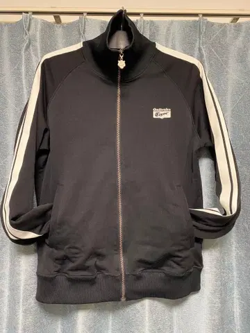 오니츠카타이거 하이넥 트랙 자켓 블랙 L 사이즈