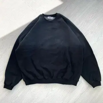 atmos 맨투맨 트레이닝복 블랙 L 사이즈 택 포함