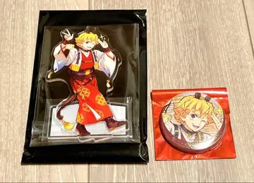 귀멸의 칼날 ufotable 말띠 아크릴 스탠드&캔뱃지 아가츠마 젠이츠