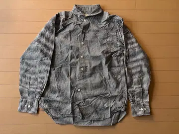 HaverSack 하버색 깅엄 체크 셔츠 L 일본제