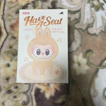 POP MART Have A Seat LABUBU 봉제 인형 라부부